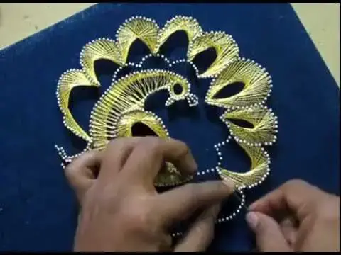 How to Make Peacock String Art