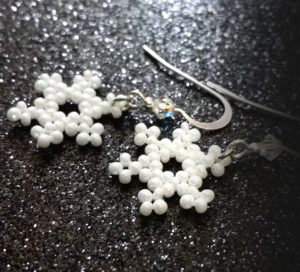 How to Make Seed Bead Snowflake Pattern