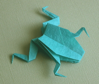 Origami Jumping Frog Tutorial with Images 