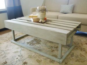 Re-Purposed Pallet Coffee Table