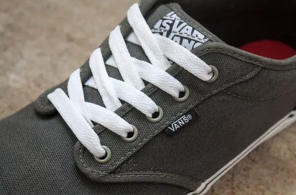 how to lace vans with 5 holes