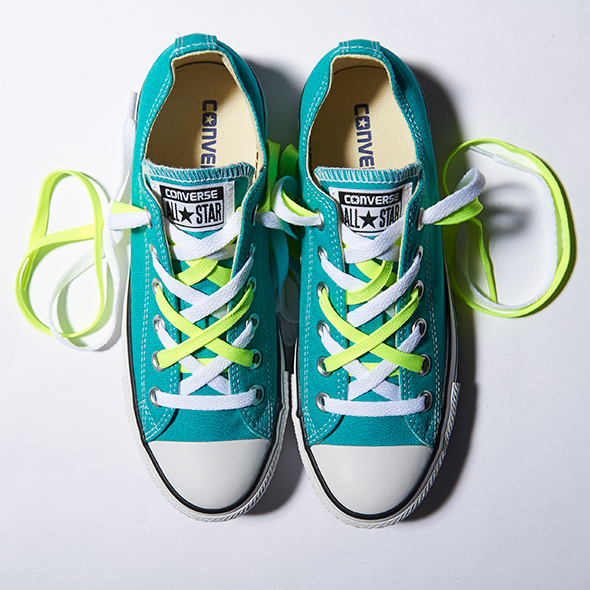 converse shoe laces style