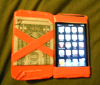 Duct Tape Phone Case Step-by-step