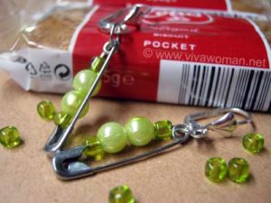 How to Make Safety Pin Earring