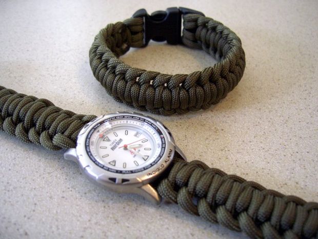 paracord watch band instructions