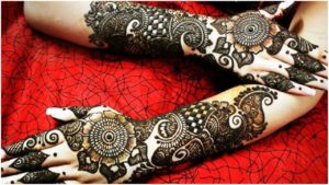 Bridal Mehndi Design for Back Hand