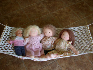Crochet Doll Hammock