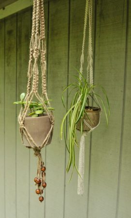 DIY Macrame Plant Hangers