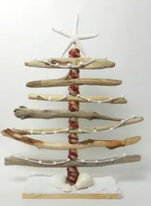 Driftwood Christmas Tree Wooden