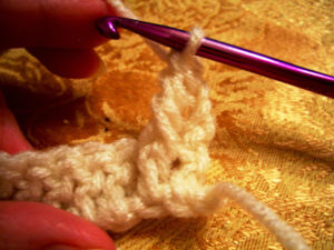 Front Post Treble Crochet