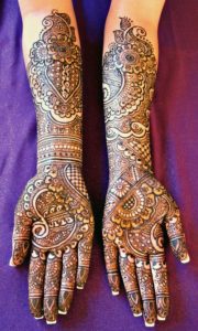 Indian Bridal Mehndi Design