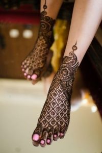 Mehndi Design for Feet