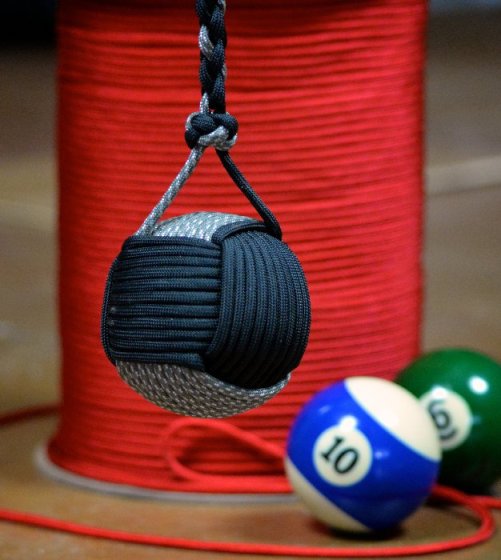 Monkey Fist Paracord Pool Ball