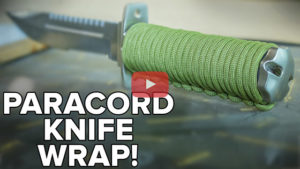 Paracord Knife Wrap DIY