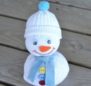 Sock Snowman DIY