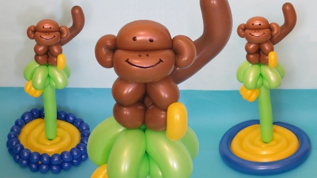 13 Easy Balloon Monkey Tutorials How To Make Monkey Balloon,Fried Bananas Filipino
