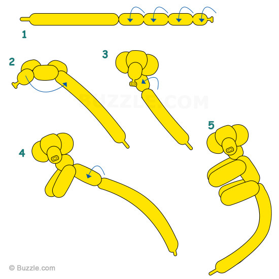 How To Make Easy Balloon Animals Step By Step