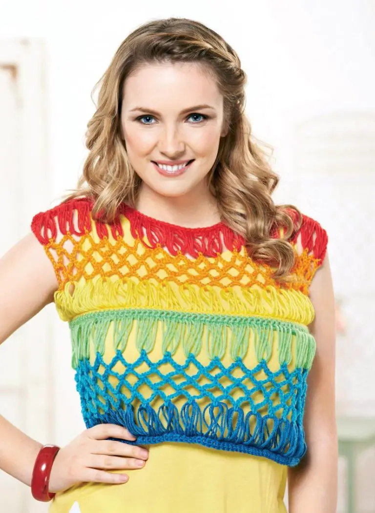 35 Free DIY Crochet Crop Top Patterns with Instructions