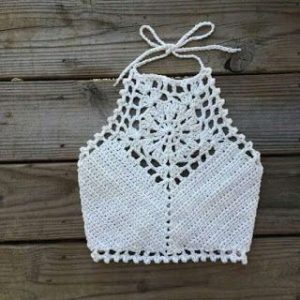 diy crochet halter top