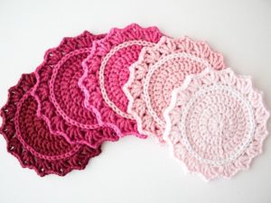 Crochet Doily Coasters