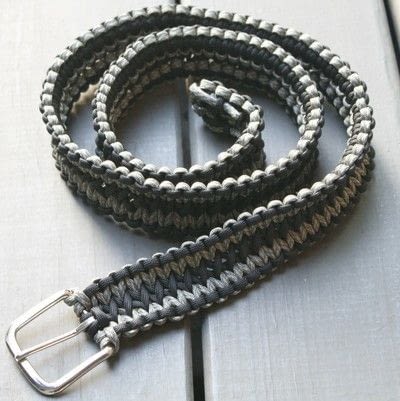 33 DIY Paracord Belt Patterns, Tutorials with Instructions