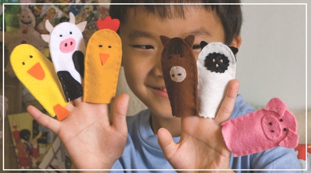 Felt Finger Puppet