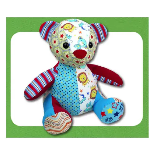 Printable Memory Teddy Bear Pattern - Printable World Holiday