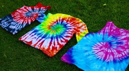 steps after you tie dye a shirt