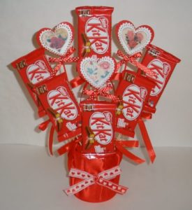 Valentine's Day Candy Bouquet Ideas