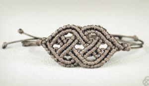 Celtic Knot Macrame bracelet