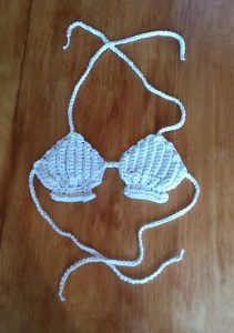  Crochet Scallop Bikini Baby