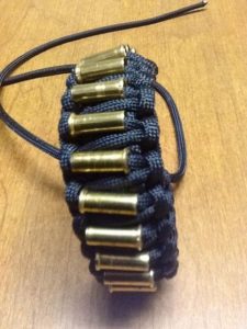 Paracord Bracelet Bullet