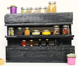 Tiered Spice Rack