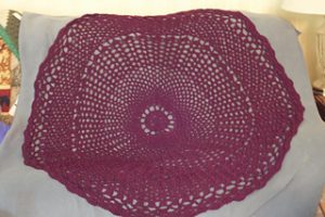 Circular Crochet Shawl Pattern