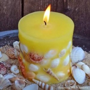 How to Make a Seashell Candle