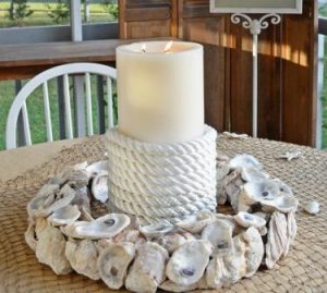 Seashell Candleholder Ring