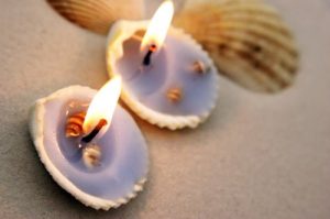 Seashell Votive Candle Holders