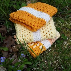 How to Crochet Dishcloth