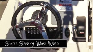 Paracord Boat Steering Wheel Wrap 