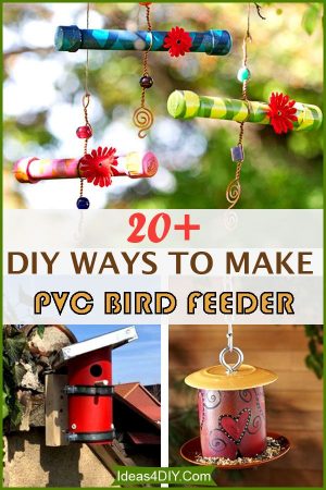 DIYs PVC Bird Feeder