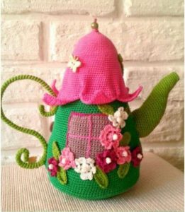 Knitted Fairy House Tea Cozy Patterns