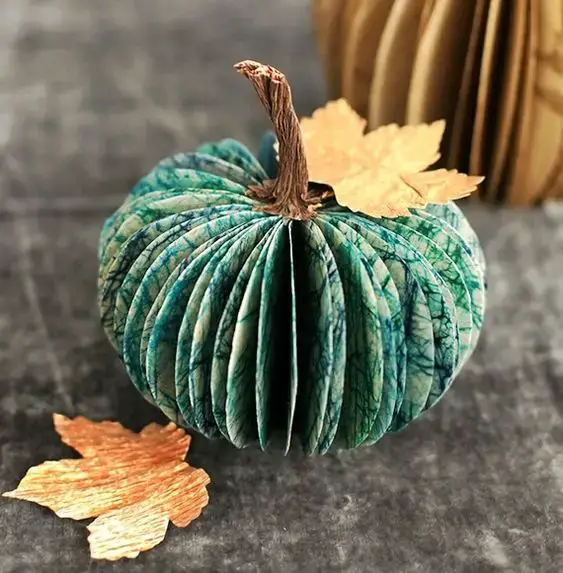 Paper Pumpkin Idea