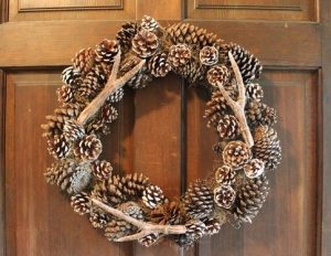 Pine Cone Wreath DIY