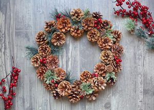 Pinecone Wreath Image