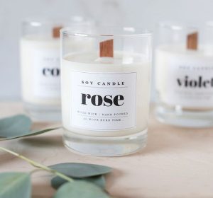 Soy Wax Fragrance Candles