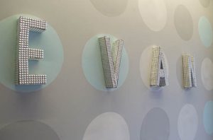 Styrofoam Wall Letters