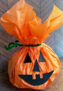 Tissue Paper Pumpkin