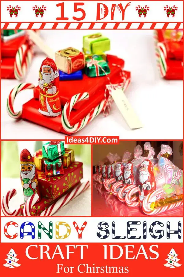 Candy Sleigh Craft Ideas