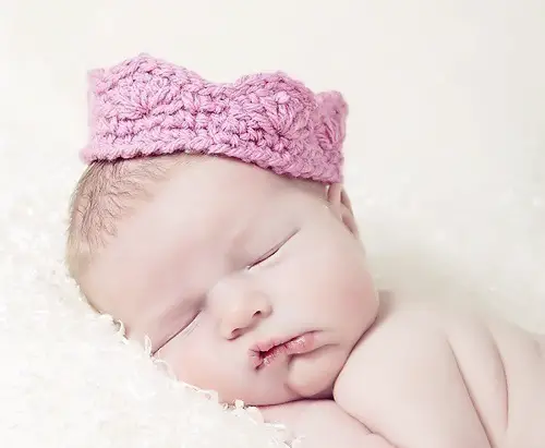 Crochet Baby Crown