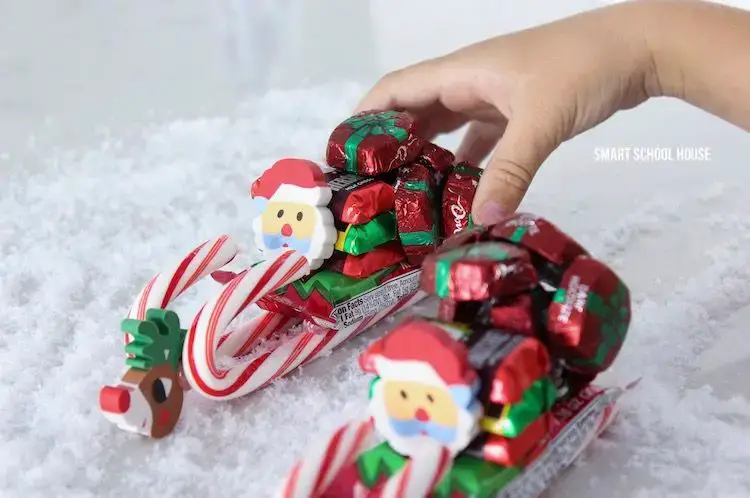 How to Make Candy Sleigh